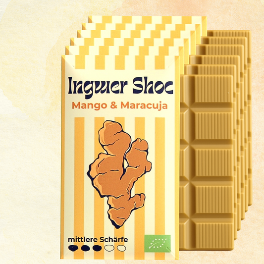 6er-Set Ingwer Shoc Mango & Maracuja