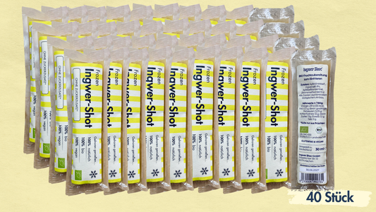 40 x Frozen Ingwer-Shot