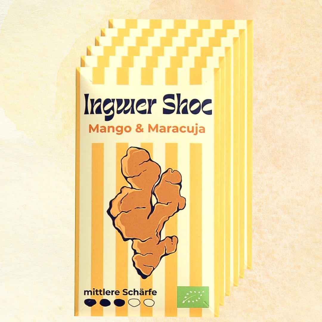 Mango-Maracuja 6er Ingwerhoc ohne Tafel
