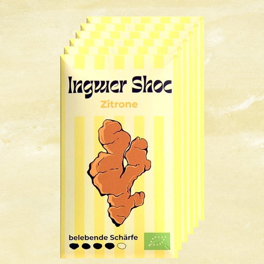 6er-Set Ingwer Shoc Zitrone